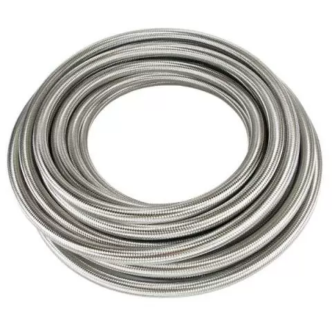 AN10 Stainless Steel Braided Hose - 1m