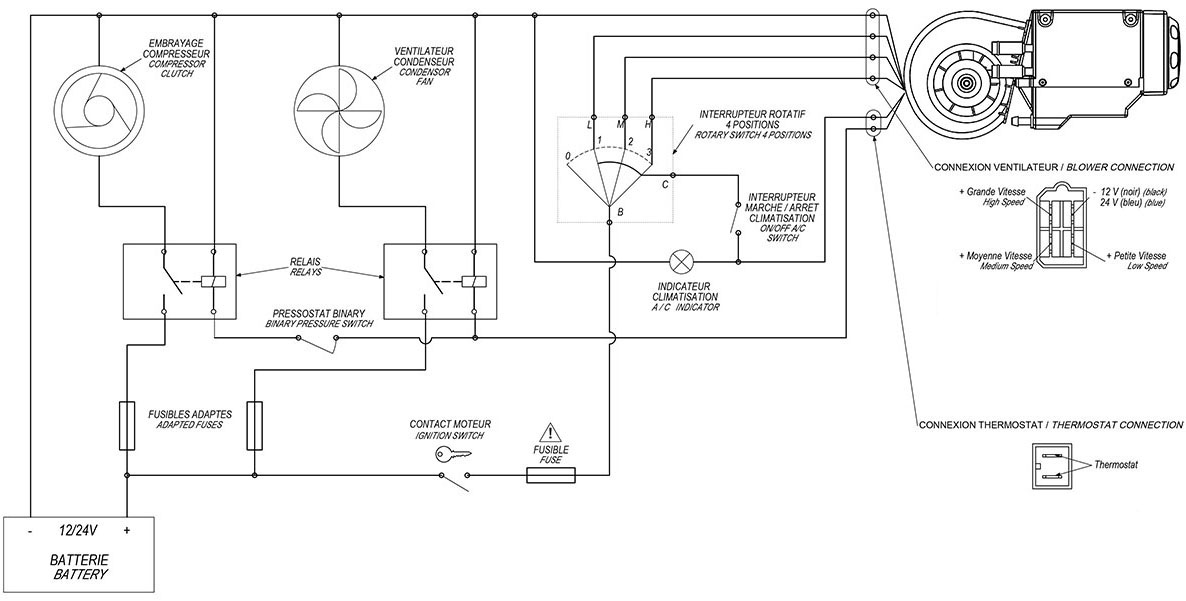 Compact Air Conditioning Wiring Diagram